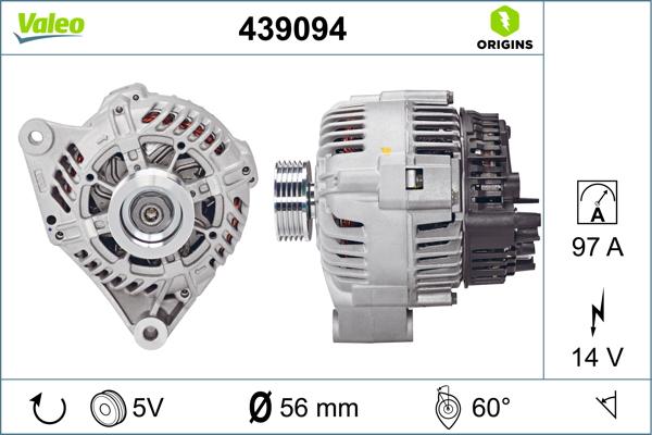 VALEO 439094 - Alternateur droxauto.com