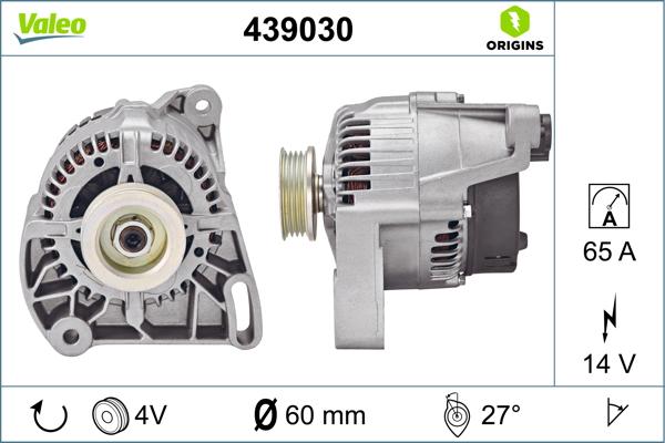 VALEO 439030 - Alternateur droxauto.com