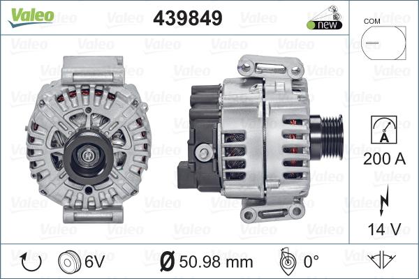 VALEO 439849 - Alternateur droxauto.com