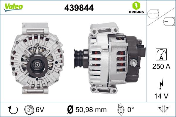 VALEO 439844 - Alternateur droxauto.com