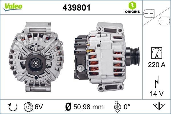 VALEO 439801 - Alternateur droxauto.com