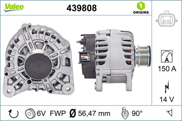 VALEO 439808 - Alternateur droxauto.com