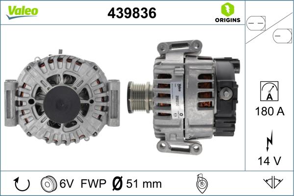 VALEO 439836 - Alternateur droxauto.com