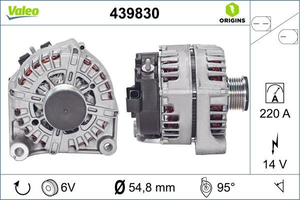 VALEO 439830 - Alternateur droxauto.com