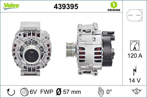 VALEO 439395 - Alternateur droxauto.com