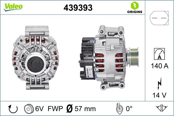 VALEO 439393 - Alternateur droxauto.com