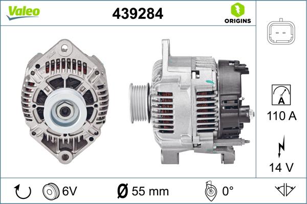 VALEO 439284 - Alternateur droxauto.com