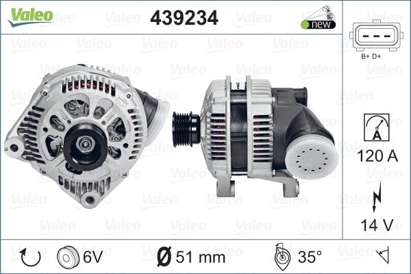 VALEO 439234 - Alternateur droxauto.com