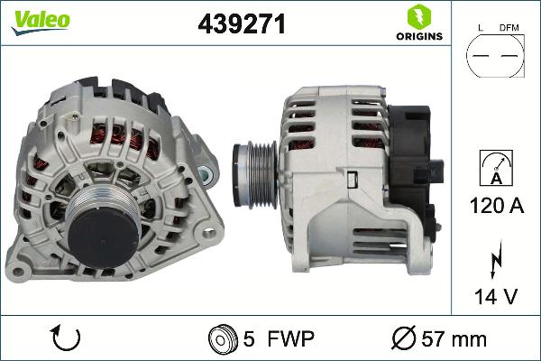 VALEO 439271 - Alternateur droxauto.com