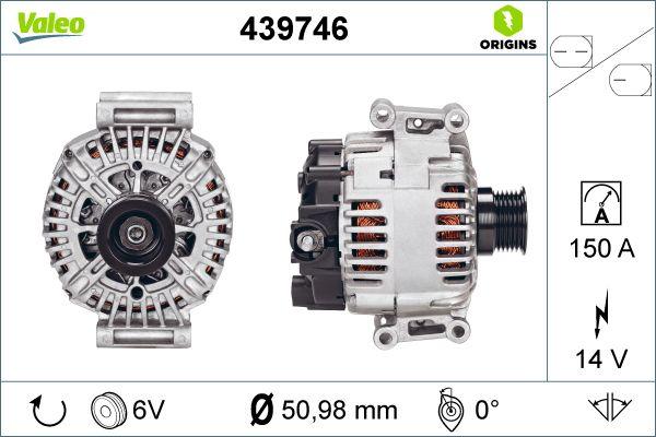VALEO 439746 - Alternateur droxauto.com