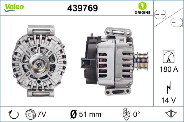 VALEO 439769 - Alternateur droxauto.com