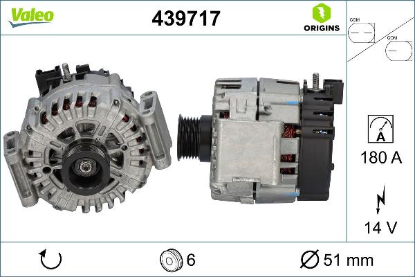 VALEO 439717 - Alternateur droxauto.com