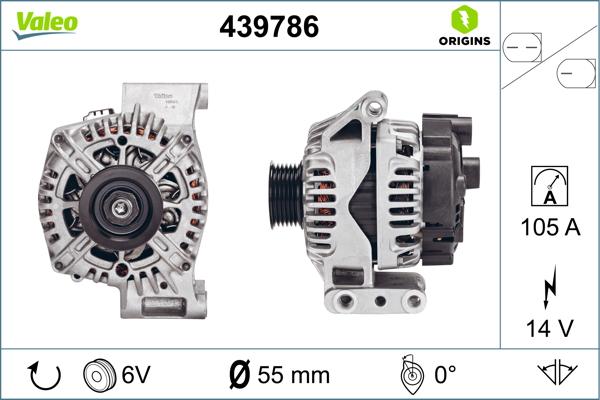 VALEO 439786 - Alternateur droxauto.com