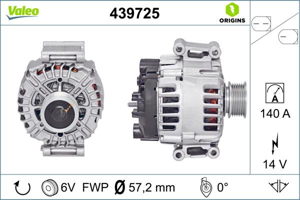 VALEO 439725 - Alternateur droxauto.com