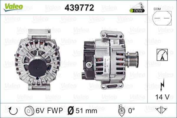 VALEO 439772 - Alternateur droxauto.com