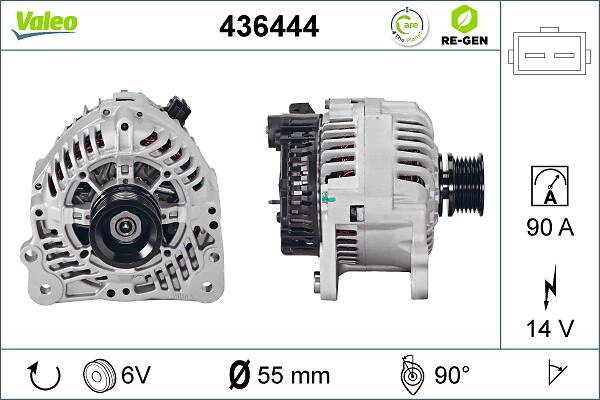VALEO 436444 - Alternateur droxauto.com