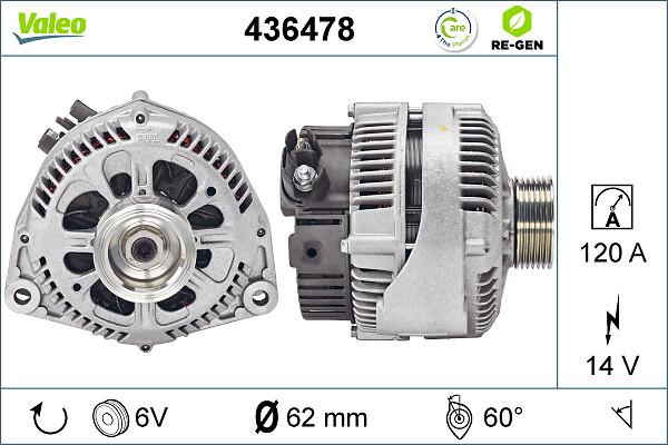 VALEO 436478 - Alternateur droxauto.com