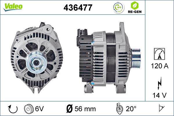 VALEO 436477 - Alternateur droxauto.com