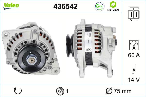 VALEO 436542 - Alternateur droxauto.com