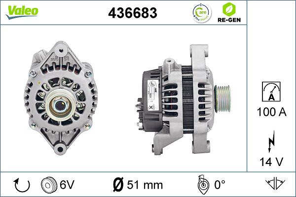 VALEO 436683 - Alternateur droxauto.com