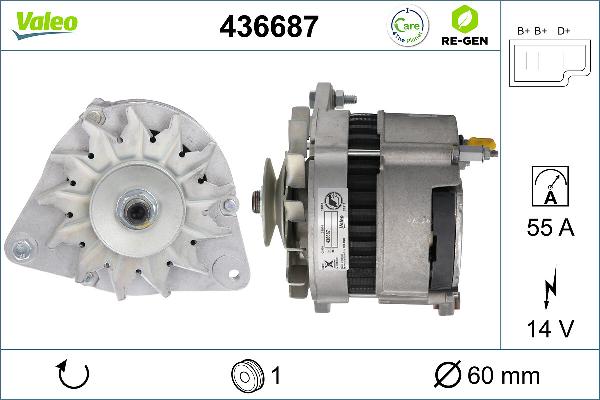 VALEO 436687 - Alternateur droxauto.com