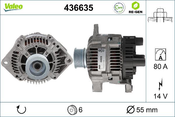 VALEO 436635 - Alternateur droxauto.com