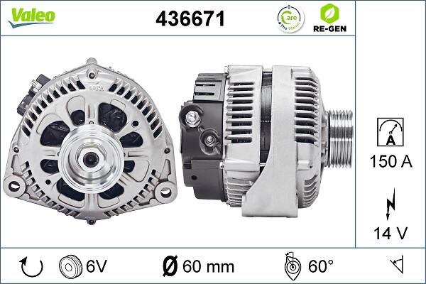 VALEO 436671 - Alternateur droxauto.com
