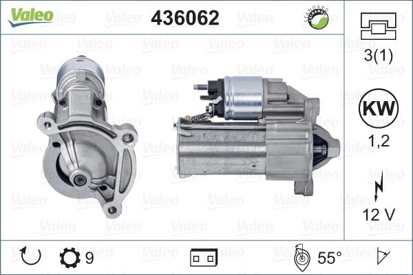 VALEO 436062 - Démarreur droxauto.com
