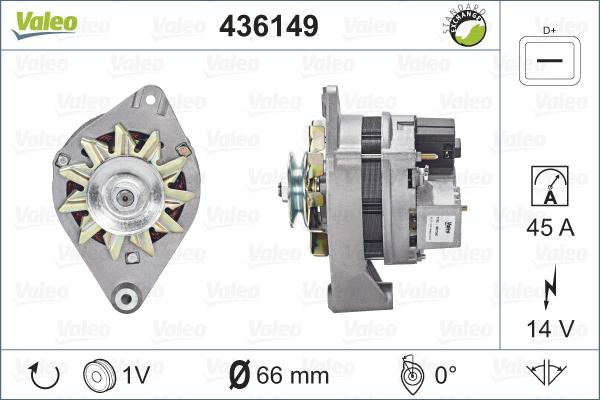VALEO 436149 - Alternateur droxauto.com