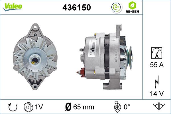 VALEO 436150 - Alternateur droxauto.com