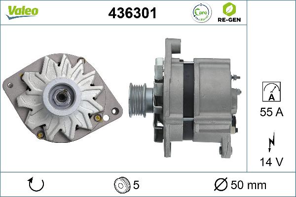 VALEO 436301 - Alternateur droxauto.com