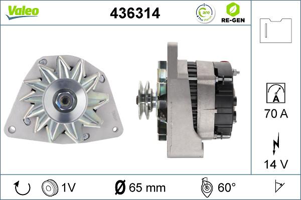 VALEO 436314 - Alternateur droxauto.com