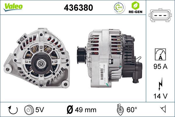 VALEO 436380 - Alternateur droxauto.com