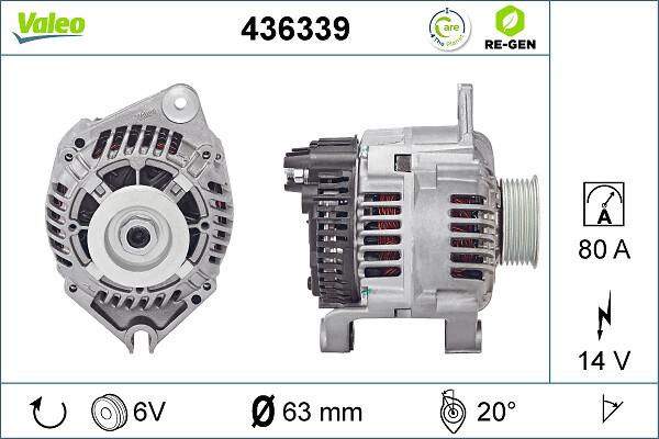 VALEO 436339 - Alternateur droxauto.com