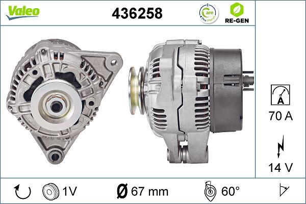 VALEO 436258 - Alternateur droxauto.com