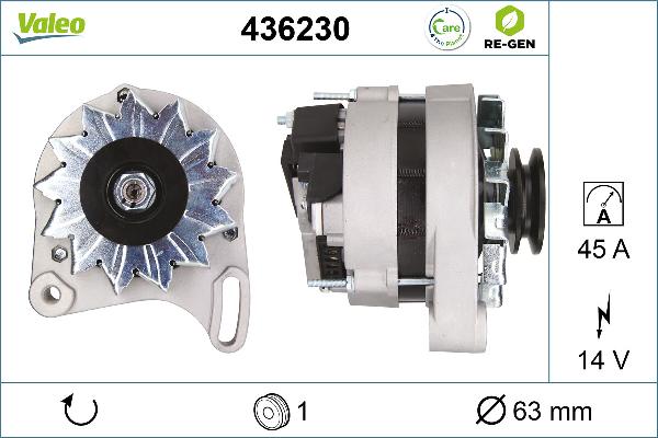 VALEO 436230 - Alternateur droxauto.com