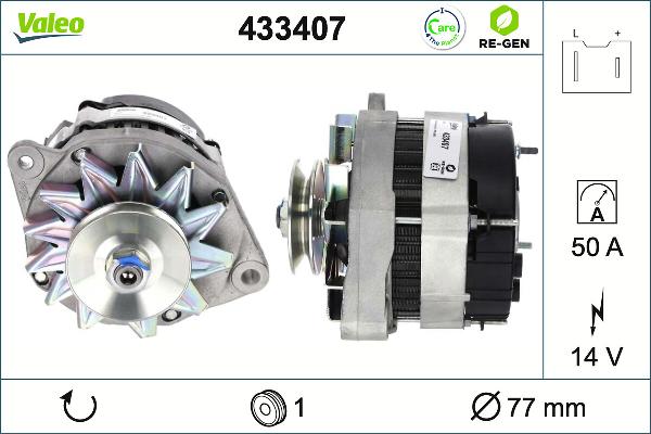 VALEO 433407 - Alternateur droxauto.com