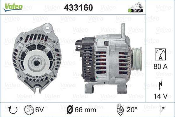 VALEO 433160 - Alternateur droxauto.com