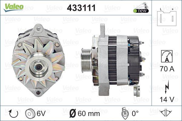 VALEO 433111 - Alternateur droxauto.com