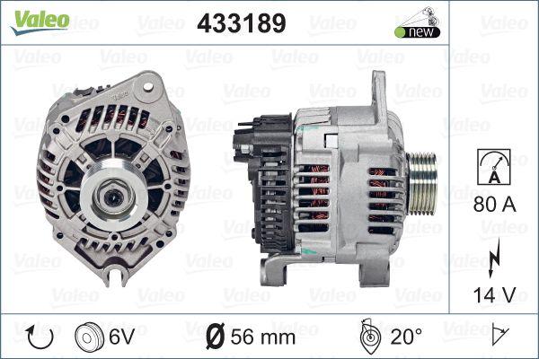 VALEO 433189 - Alternateur droxauto.com