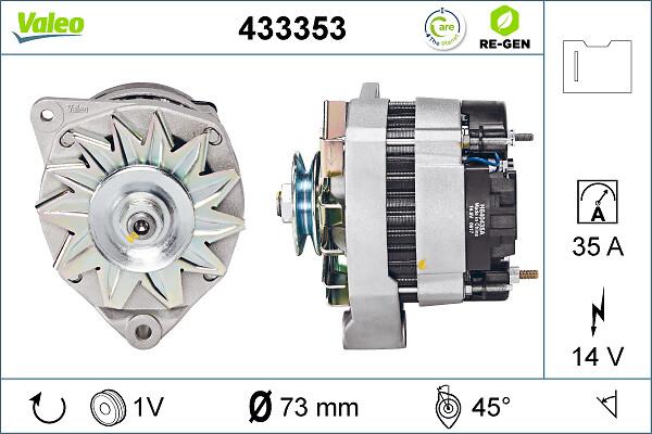 VALEO 433353 - Alternateur droxauto.com