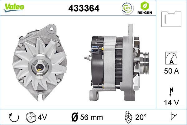 VALEO 433364 - Alternateur droxauto.com