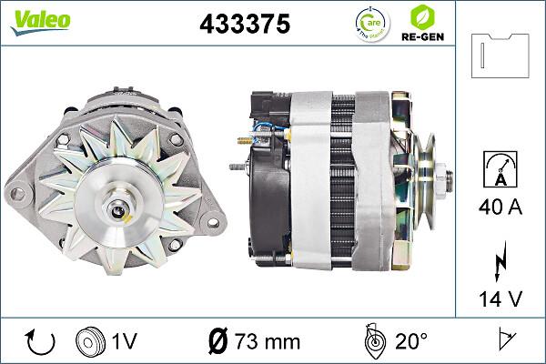 VALEO 433375 - Alternateur droxauto.com