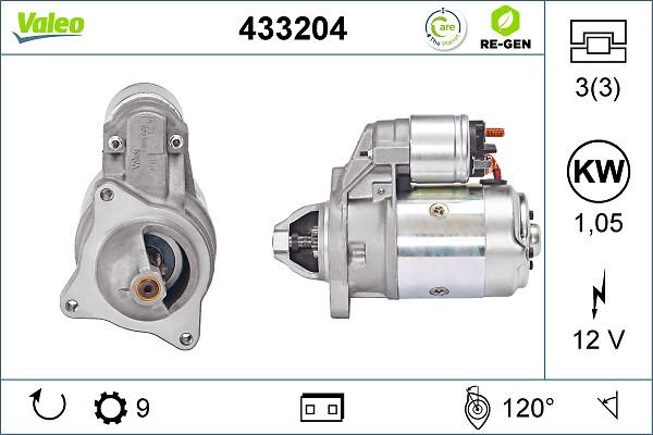 VALEO 433204 - Démarreur droxauto.com