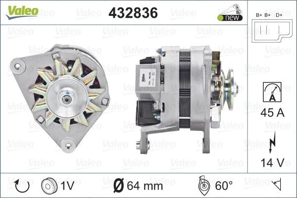 VALEO 432836 - Alternateur droxauto.com