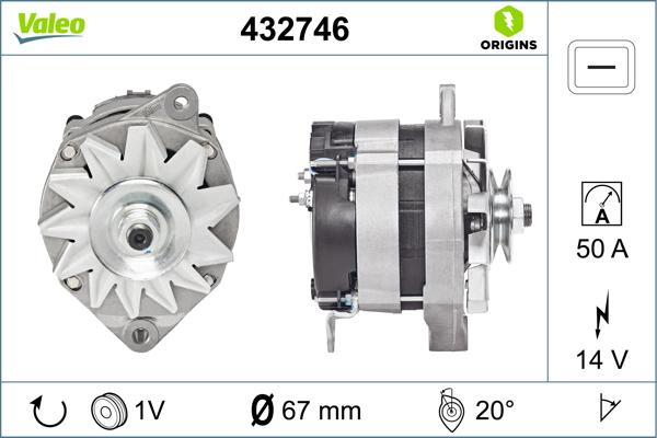 VALEO 432746 - Alternateur droxauto.com
