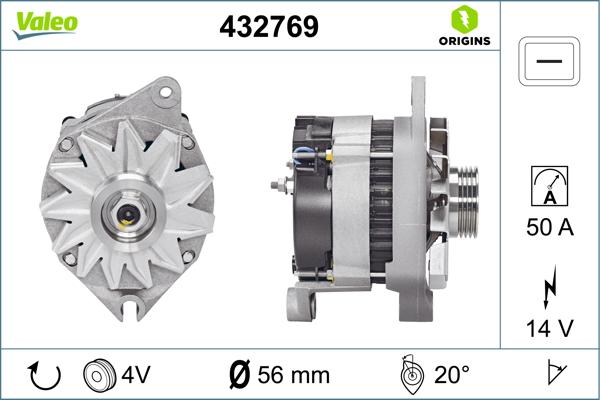 VALEO 432769 - Alternateur droxauto.com