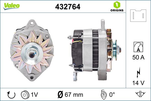 VALEO 432764 - Alternateur droxauto.com