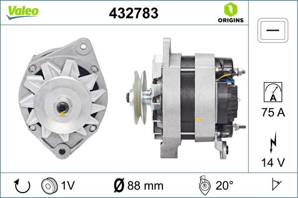 VALEO 432783 - Alternateur droxauto.com