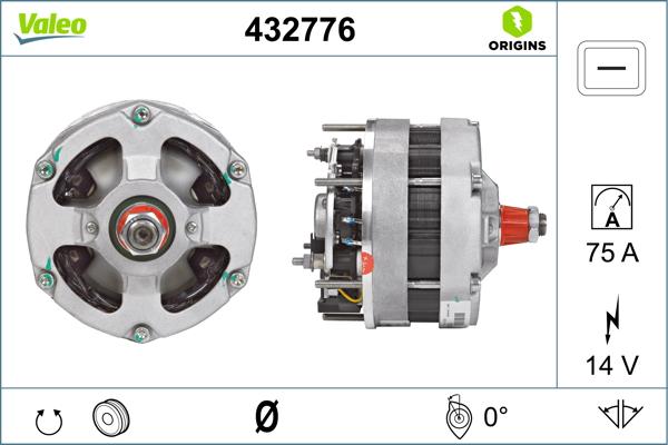 VALEO 432776 - Alternateur droxauto.com